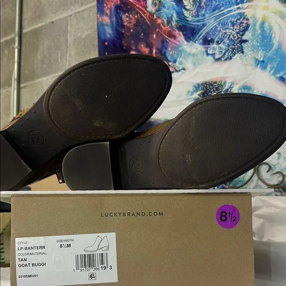 Lucky Brand Tan Chelsea Boots Timeless Design - Picture 3 of 12